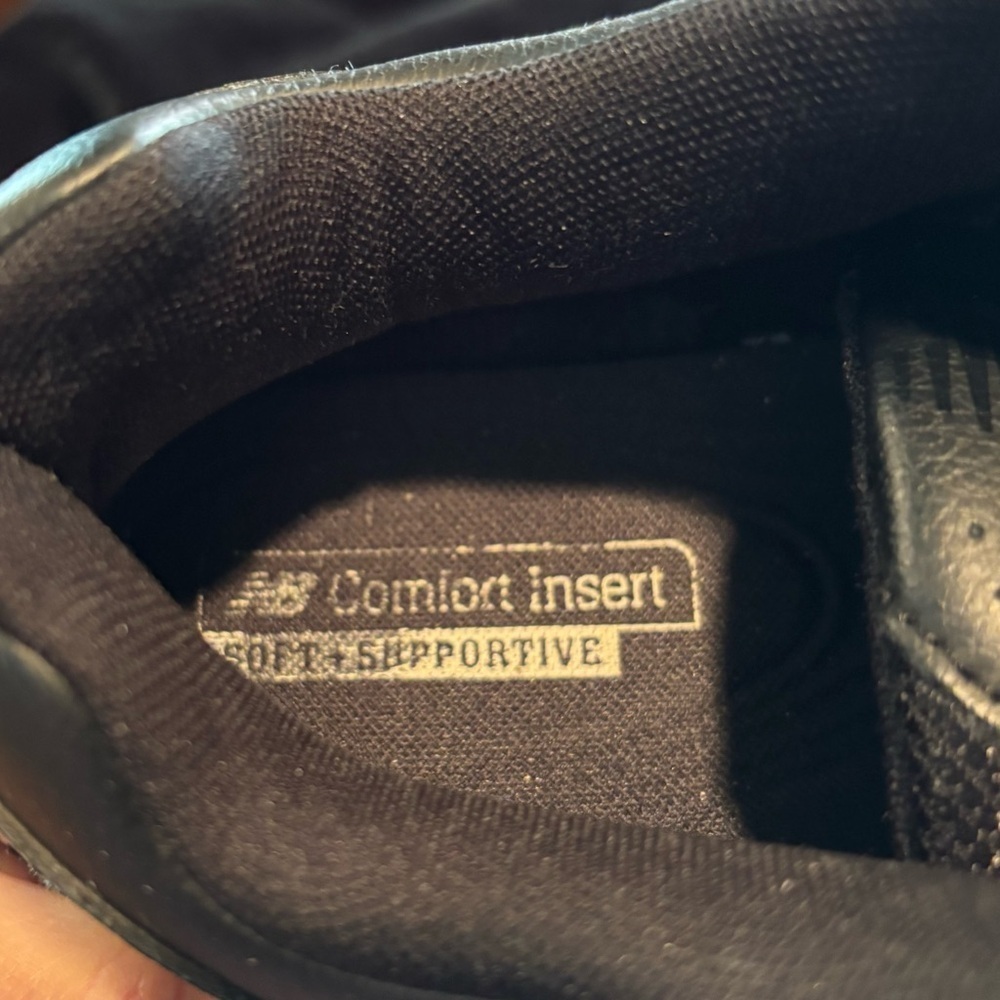 New Balance Industrial Black Sneakers with Cushioned Midsole and Durable Outsole - Picture 8 of 9